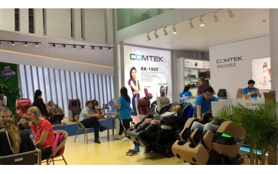 Auf der Canton Fair hat Comtek Gesundheit und Mode noch immer eng miteinander ve