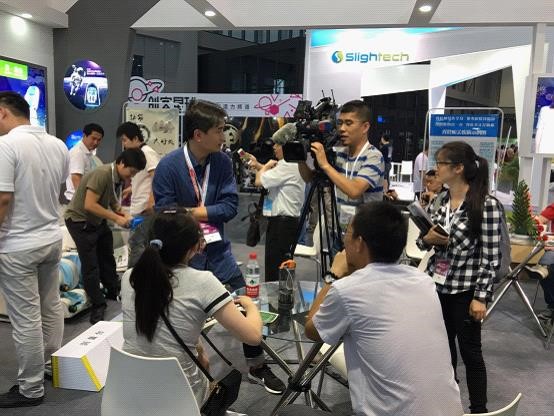 CIROS2017 The 6th China International Robot Exhibition was opened on July 5th at the Shanghai Nation(图2)